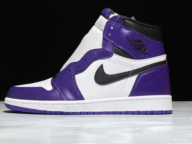 Rep Jordan 1 Court High Air Purple 555088-500 OG 0325
